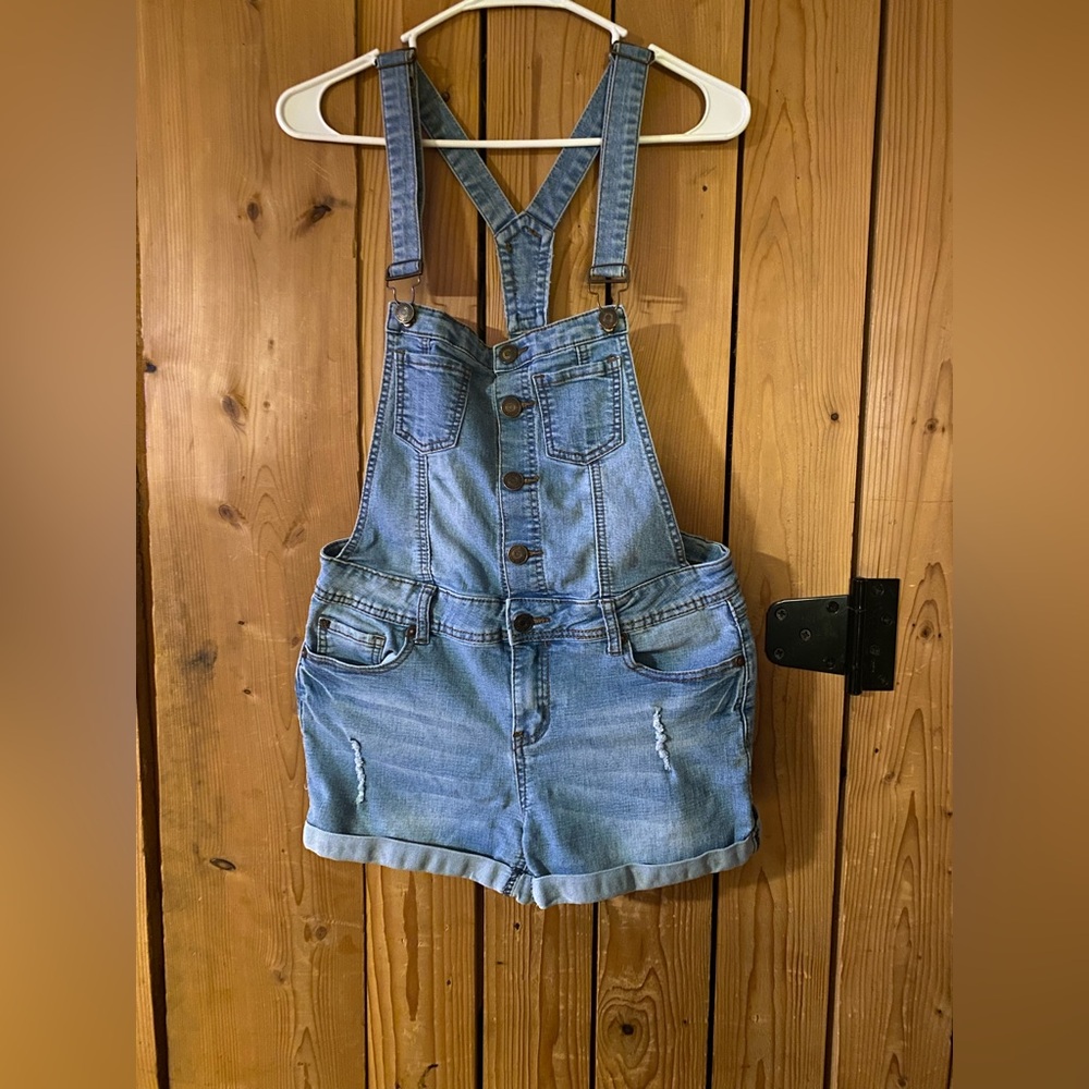 Wax Jean Blue Denim Overalls